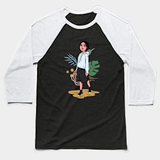 Aesthetic Girl Baseball T-Shirt